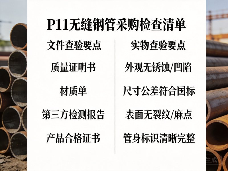 P11无缝钢管采购指南:建阳地区如何识别厂家资质与检验报告